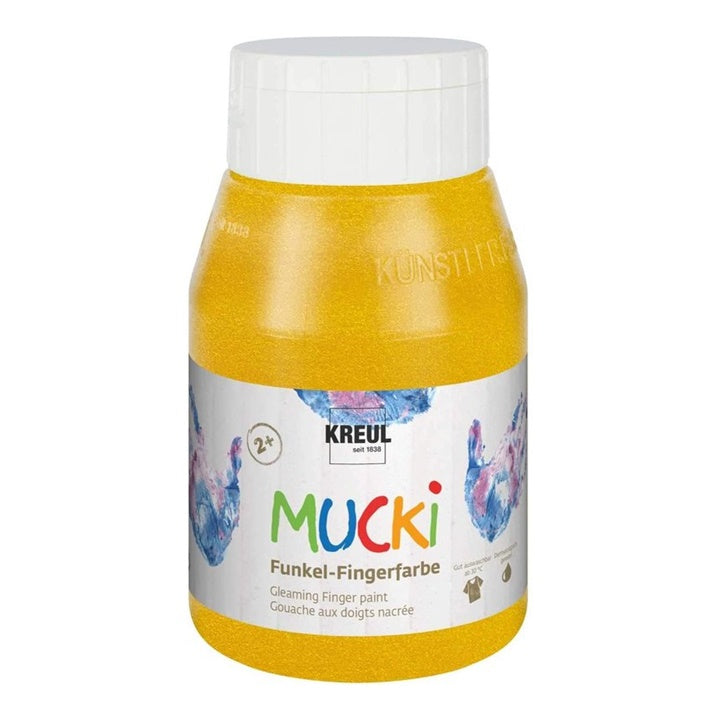 Sjajne dečije boje za prste MUCKI 500 ml