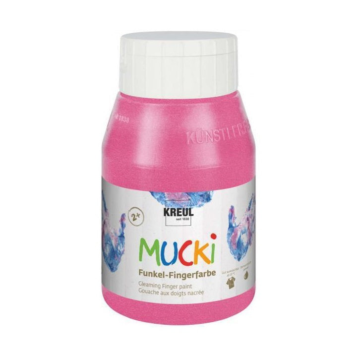 Sjajne dečije boje za prste MUCKI 500 ml