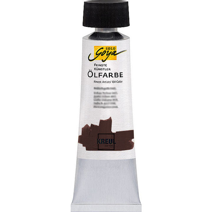 Uljana boja Finest Artists Solo Goya 55 ml – Burnt Umber