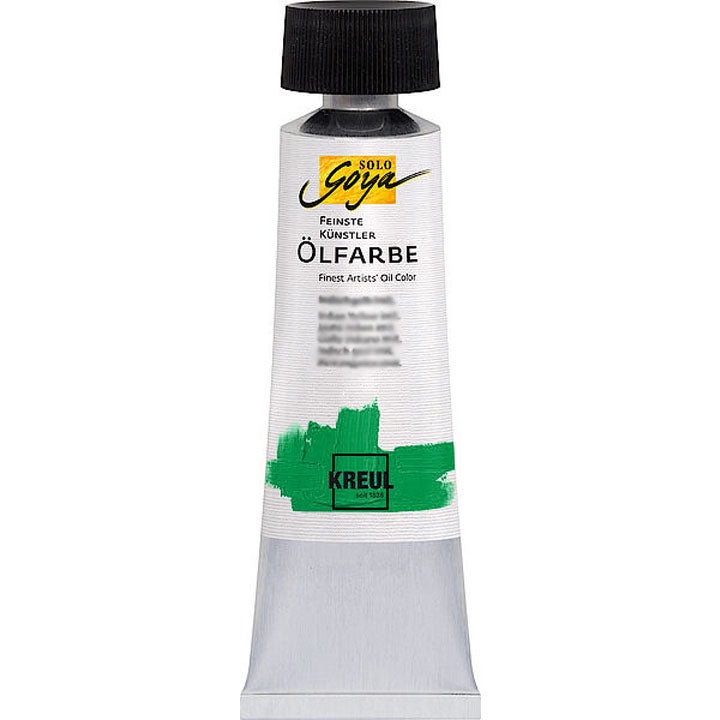 Uljana boja Finest Artists Solo Goya 55 ml – Permanent Green Light