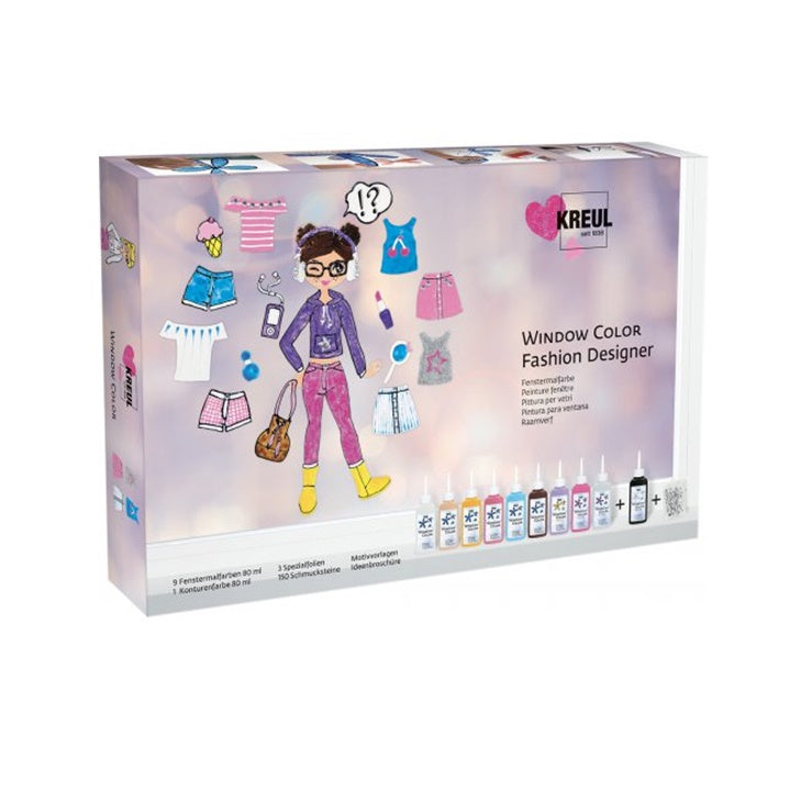 KREUL Fashion Designer Set boja za staklo