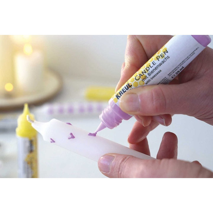 Boja za sveće Candle pen KREUL - set 4 x 29 ml