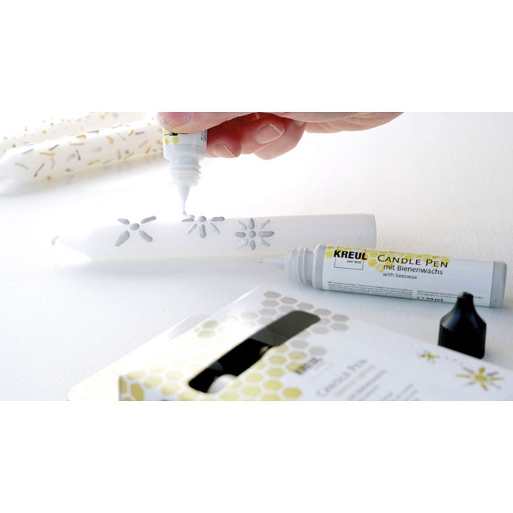 Boja za sveće Candle pen KREUL - set glamour 4 x 29 ml