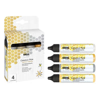 Boja za sveće Candle pen KREUL - set glamour 4 x 29 ml