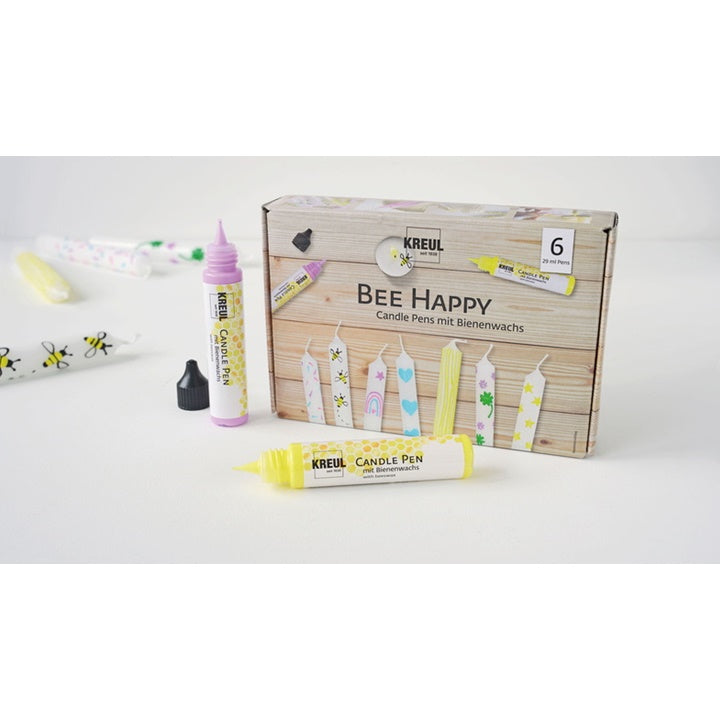 Boja za sveće Candle pen KREUL - set 6 x 29 ml