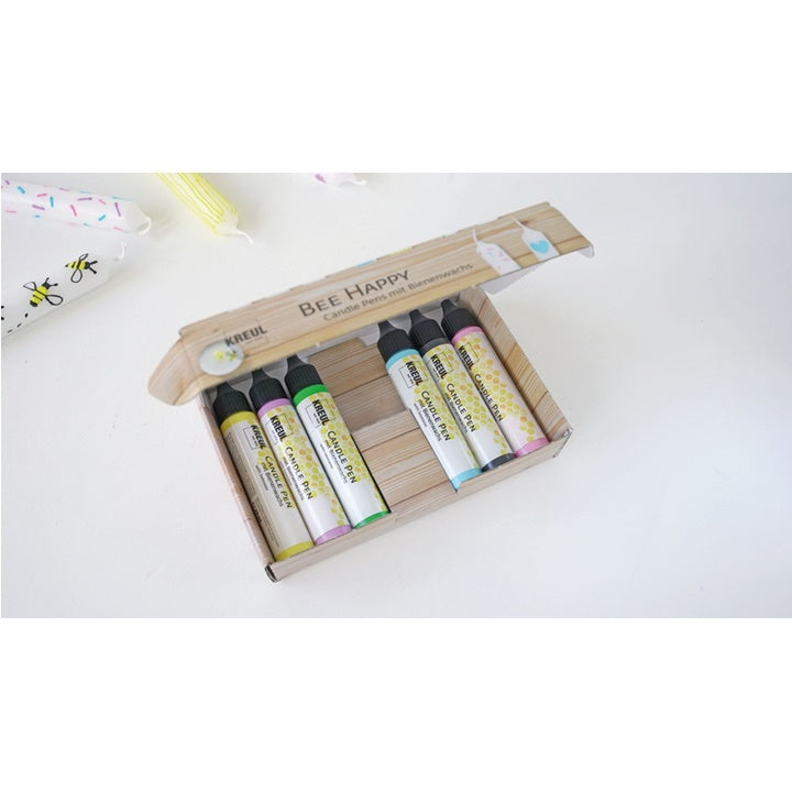 Boja za sveće Candle pen KREUL - set 6 x 29 ml
