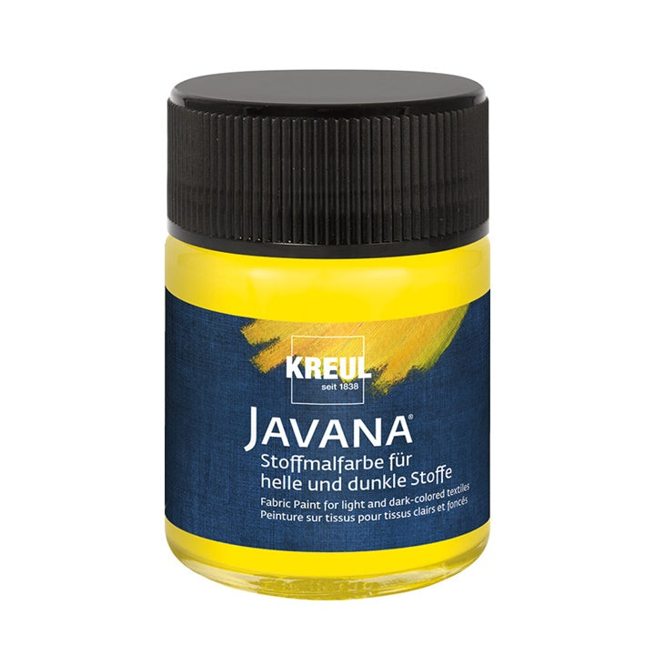Boja za svetli i tamni tekstil JAVANA 50 ml