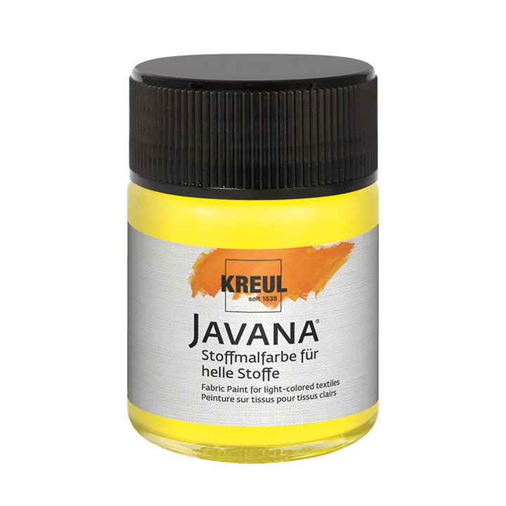 Boja za svetli tekstil JAVANA 50 ml