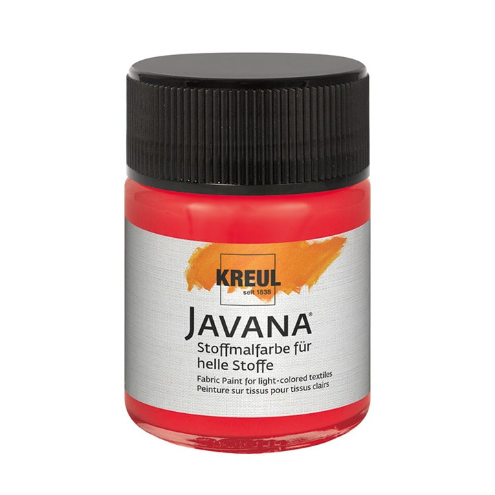 Boja za svetli tekstil JAVANA 50 ml