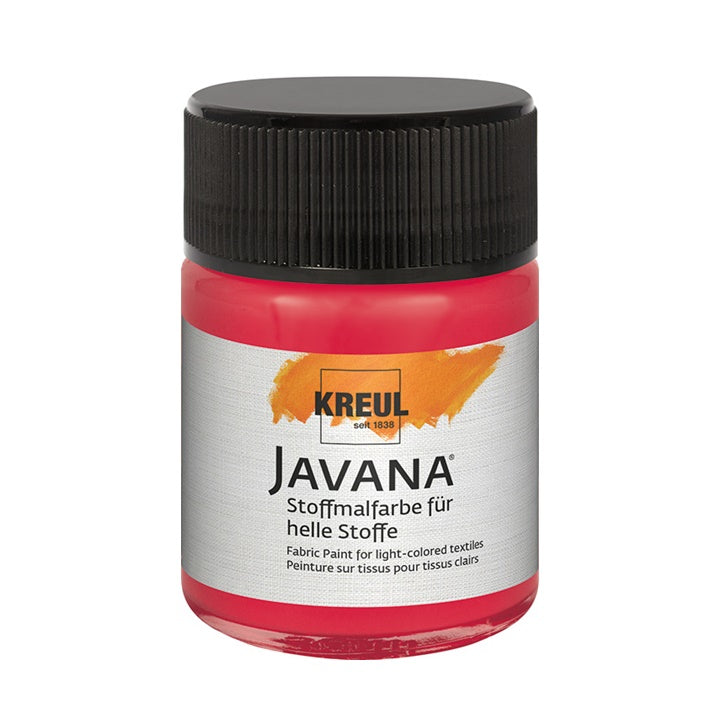 Boja za svetli tekstil JAVANA 50 ml