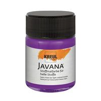 Boja za svetli tekstil JAVANA 50 ml