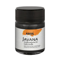 Boja za svetli tekstil JAVANA 50 ml