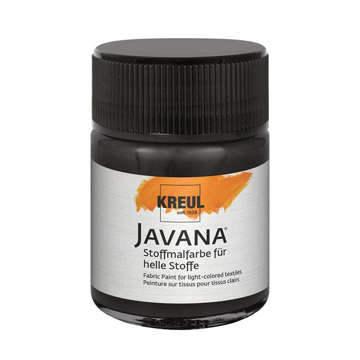Boja za svetli tekstil JAVANA 50 ml