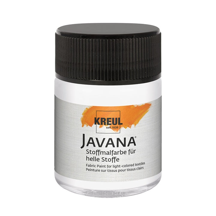 Boja za svetli tekstil JAVANA 50 ml