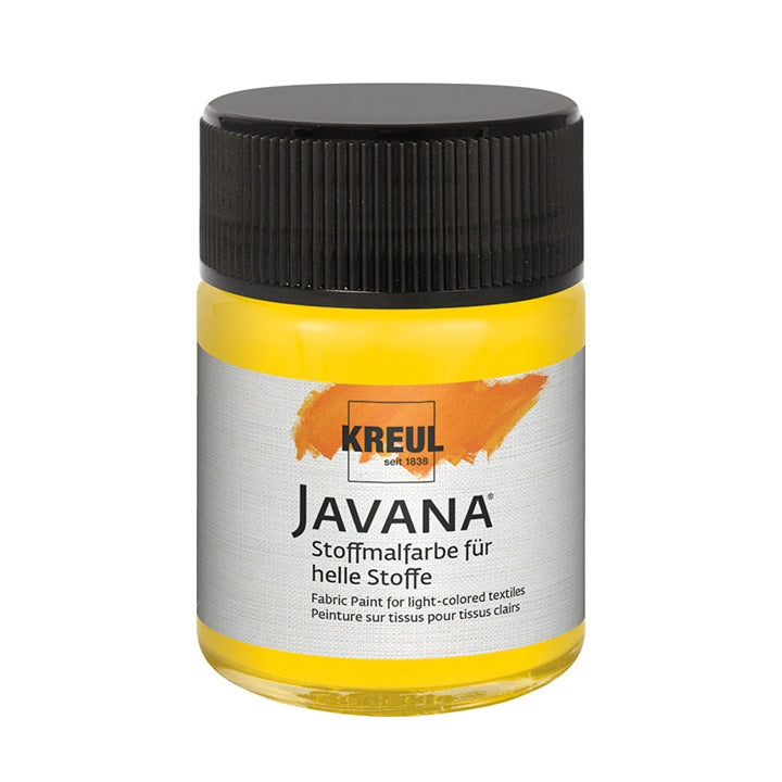 Boja za svetli tekstil JAVANA 50 ml