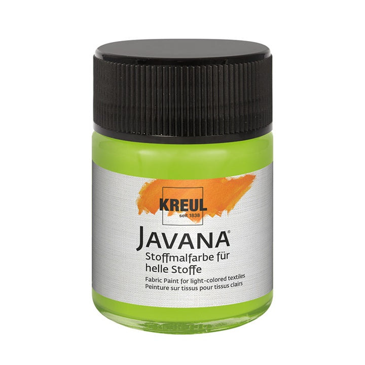 Boja za svetli tekstil JAVANA 50 ml