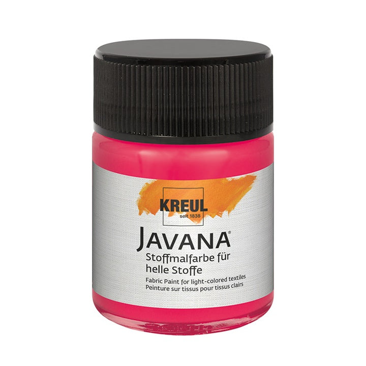 Boja za svetli tekstil JAVANA 50 ml