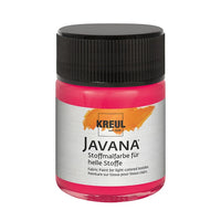 Boja za svetli tekstil JAVANA 50 ml