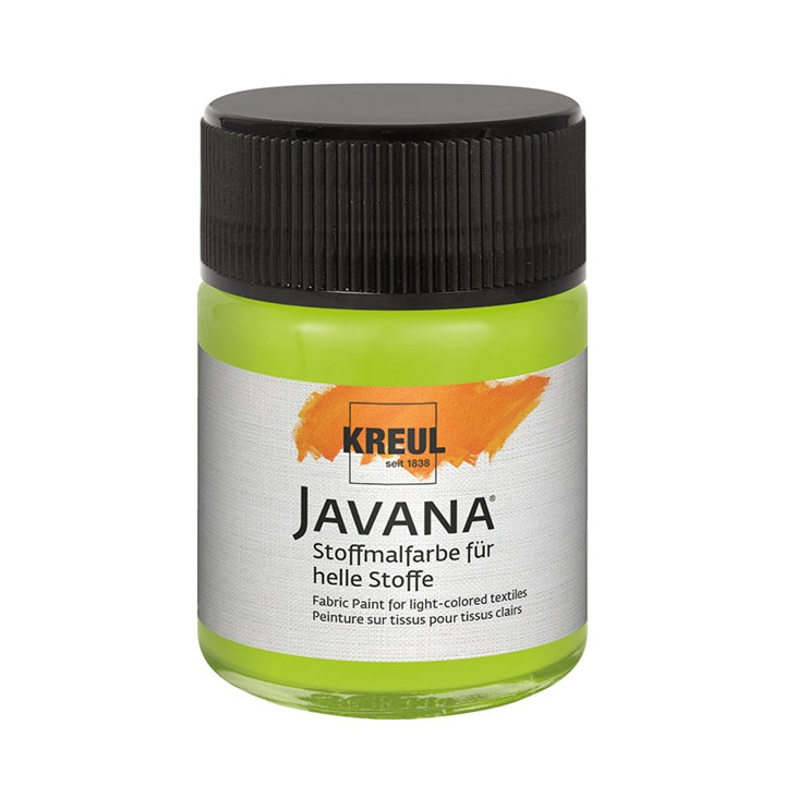 Boja za svetli tekstil JAVANA 50 ml