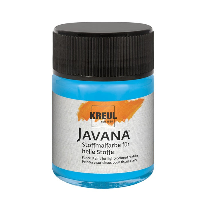 Boja za svetli tekstil JAVANA 50 ml