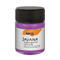 Boja za svetli tekstil JAVANA 50 ml