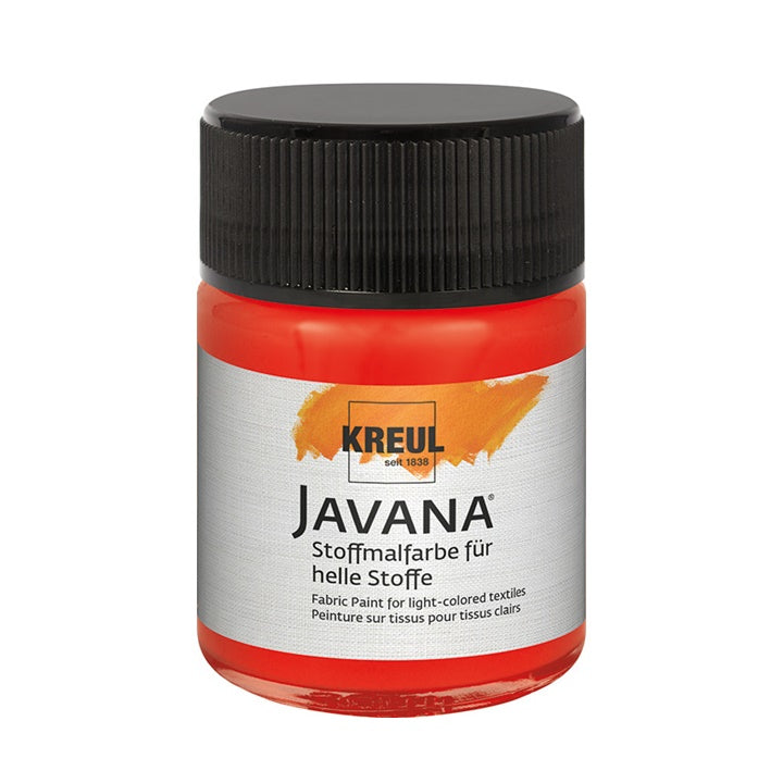 Boja za svetli tekstil JAVANA 50 ml