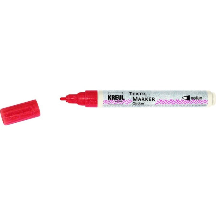 Glitter markeri za tekstil Kreul medium