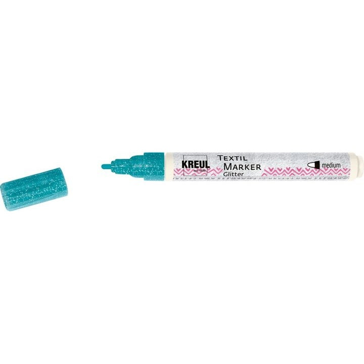 Glitter markeri za tekstil Kreul medium