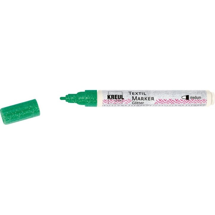 Glitter markeri za tekstil Kreul medium