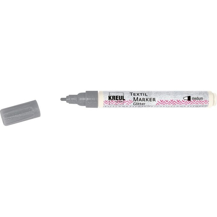 Glitter markeri za tekstil Kreul medium