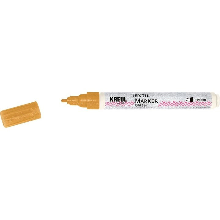 Glitter markeri za tekstil Kreul medium