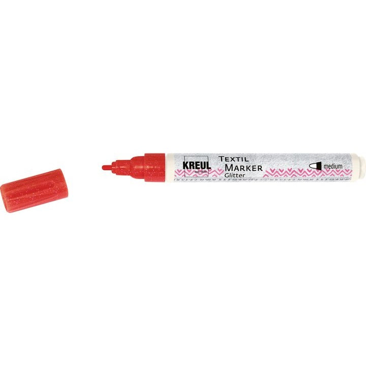 Glitter markeri za tekstil Kreul medium