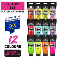 ACRIL PRO CREATIVE Set akrilnih boja