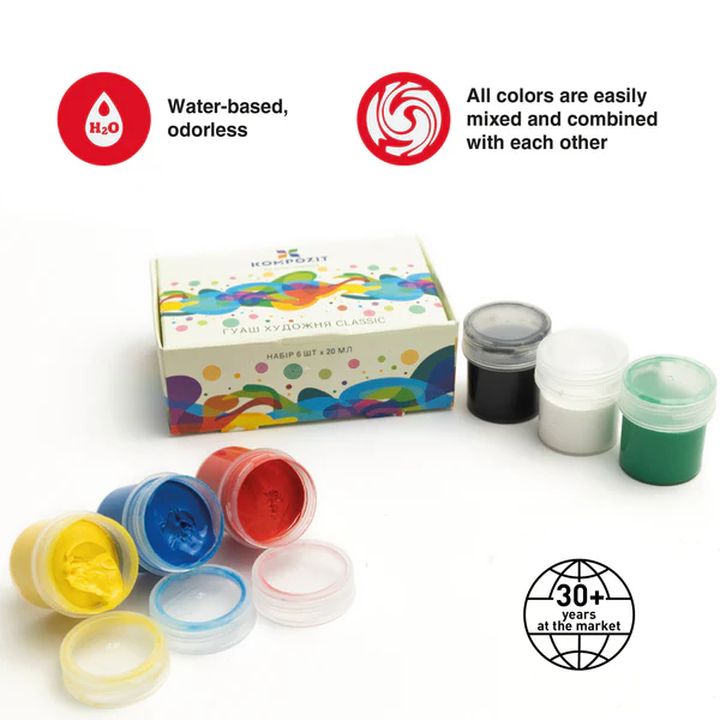 Klasični Gvaš Paint Set od Kompozit