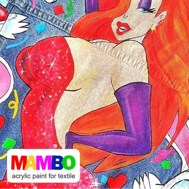 MAMBO Kompozit set boja za tekstil i kožu