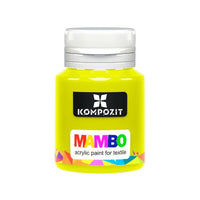MAMBO akrilna boja za tekstil i kožu 20 ml – 03 Limun žuta