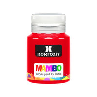 MAMBO akrilna boja za tekstil i kožu 20 ml – 10 Red