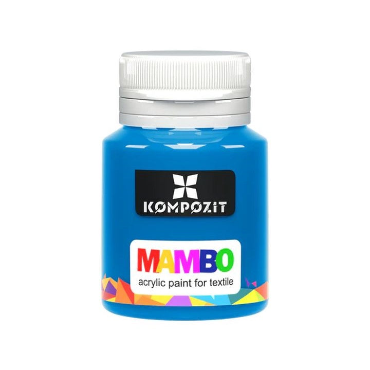 MAMBO akrilna boja za tekstil i kožu 20 ml – 18 Tamno plava