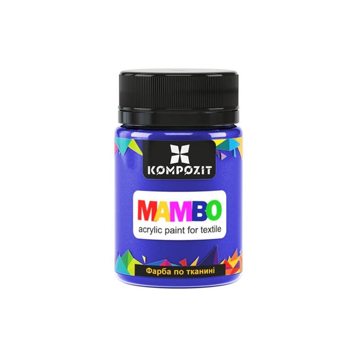 MAMBO akrilna boja za tekstil i kožu 50ml