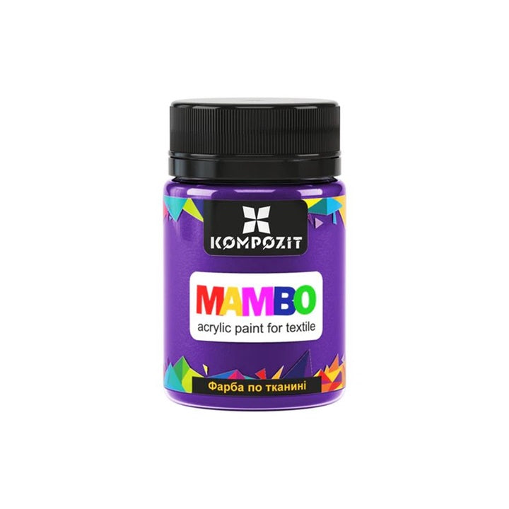 MAMBO akrilna boja za tekstil i kožu 50ml