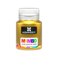 MAMBO Metalik boja za tekstil i kožu 20 ml
