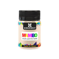 MAMBO pastelna akrilna boja za tekstil i kožu 50ml