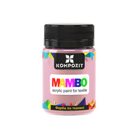 MAMBO pastelna akrilna boja za tekstil i kožu 50ml