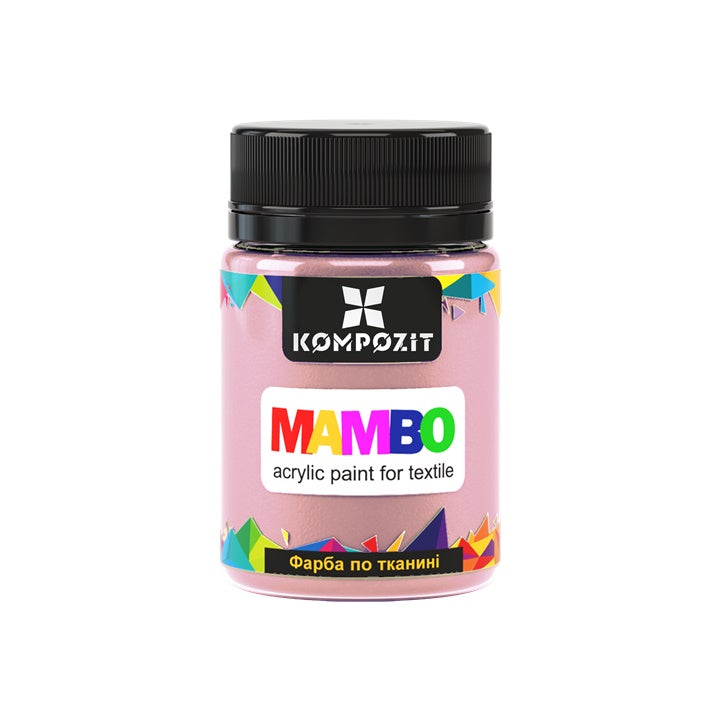 MAMBO pastelna akrilna boja za tekstil i kožu 50ml