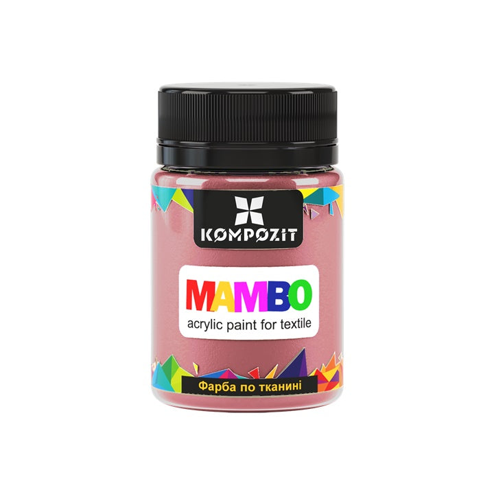 MAMBO pastelna akrilna boja za tekstil i kožu 50ml