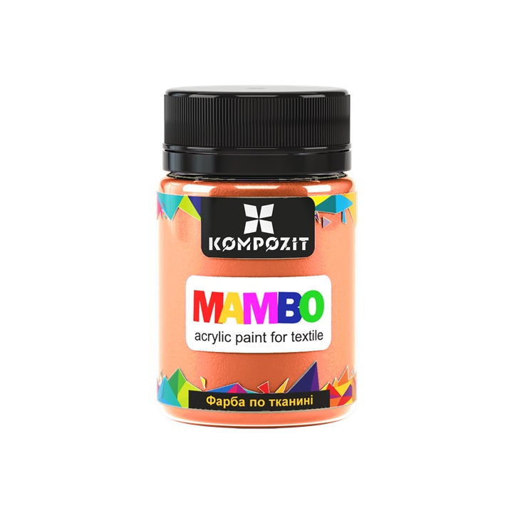 MAMBO pastelna akrilna boja za tekstil i kožu 50ml