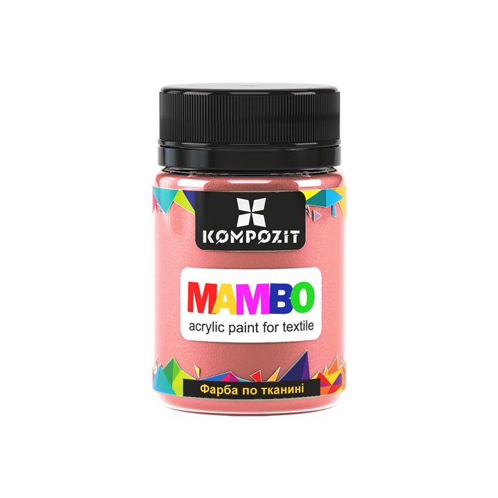 MAMBO pastelna akrilna boja za tekstil i kožu 50ml