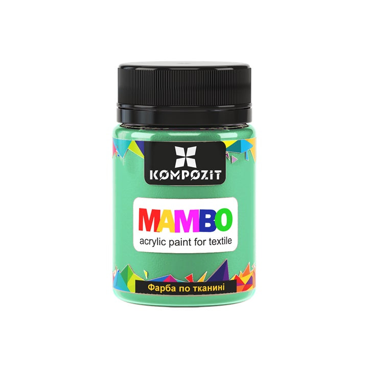 MAMBO pastelna akrilna boja za tekstil i kožu 50ml