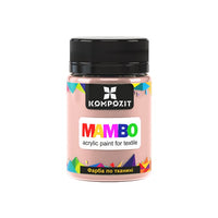 MAMBO pastelna akrilna boja za tekstil i kožu 50ml