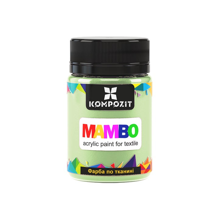 MAMBO pastelna akrilna boja za tekstil i kožu 50ml